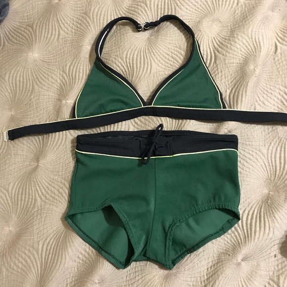 Backflips Other - 90's Green bikini (size 7-8)